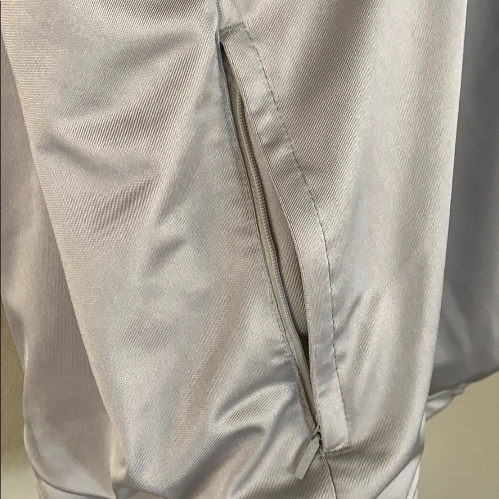 Nike men’s jacket zip up- color silver- size XL - Picture 3 of 7